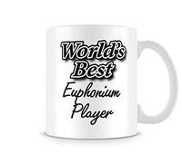 Behind The Glass - World's Best Euphonium Player - Mug, Ceramic, 11fl.oz.