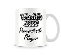 Behind The Glass - World's Best Pennywhistle Player - Mug, Ceramic, 11fl.oz.