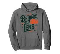 Behind The Lens, Photographer Photojournalist Photography Pullover Hoodie