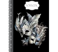 Behind the Mask: A Mysterious Lined Notebook for Writing, Journaling & Secrets Worth Keeping