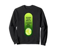 Behind The Walls Legends Are Made Padel Player Paddle Tennis Sweatshirt