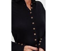 Behind The Wheel Cardi at Free People in Black, Size: Small - female