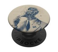 Behind Thoughts, Vintage Vibe Schematic of the Internal Art PopSockets Adhesive PopGrip