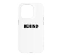 Behind yes chef funny cook kitchen staff boss restaurant eat Case for iPhone 15 Pro