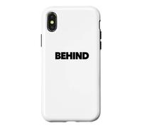 Behind yes chef funny cook kitchen staff boss restaurant eat Case for iPhone X/XS