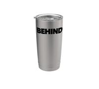Behind yes Chef Funny Cook Kitchen Staff boss Restaurant eat Stainless Steel Insulated Tumbler