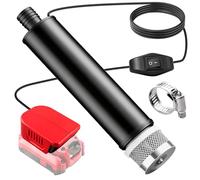 Behogan Mini Water Pump for Einhell PXC 18 V Li-ion Battery, 30 L/min, 4500 R/min, Submersible Pump for Einhell Battery 18 V Dirty Water Pump, for Garden, Whirlpool, Tank, Pool, Aquarium (without