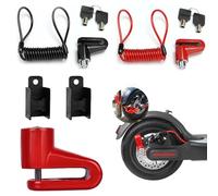 Behogan Pack of 2 e Scooter Lock, Electric Scooter Disc Brake Lock Safety Lock for Xiaomi M365 1S Pro2