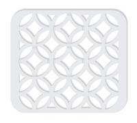 BEHOK 2 Pack Silicone Sink Protector for Kitchen Sink, 12"x 11" Heat-resistant Sinks Mat, Non-Slip and Durable Sinks Protectors Silicone, White