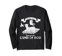 Behold The Lamb of God Agnus Dei Long Sleeve T-Shirt
