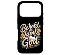 Behold the Lamb of God John 1:29 Case for iPhone 17 Pro