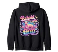 Behold The Lamb Of God Zip Hoodie