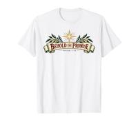 Behold the Promise Advent Christian Scripture Inspired Value Graphic T-Shirt