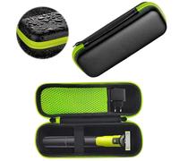 behone Electric Shaver Protective Case, Cover for Philliips O Blade QP2724 QP2734 QP2824 QP4631 QP6551 O Blade Pro 360, Case for Braun Series 3/5/7/9, Shaver Storage Box, Green, Green and black,