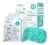 BeHoomi Steam Eye Mask, Eye Masks For Dark Circles And Puffiness Heated Eye Mask Warm Eye Compress (Fragrance Free)