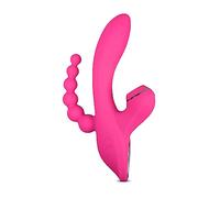 BeHorny Clitoris Sucking G-Spot and Anal Beads Vibrator