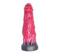 BeHorny Dildo Sex Toy, Liquid Silicone Alien/Dragon Dildo with Suction Cup