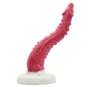 BeHorny Dildo Sex Toy, Liquid Silicone Octopus Tentacle, Alien Dildo with Suction Cup