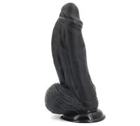 BeHorny Mega Thick Large Thick 10.2" Dildo Sex Toy, Liquid Silicone Dragon Dildo with Suction Cup