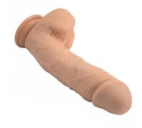 BeHorny Monster Dildo Liquid Silicone Realistic Penis 24.5 cm Long with Huge Girth