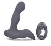 BeHorny Prostate Massager - 10 Speeds Wireless, Remote Control with Power Boost Function, 100 g