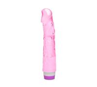BeHorny Realistic Penis Vibrator Dildo, 8.7" Length, Veins, Penis Head, Massive Power, Fpink