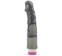 BeHorny Sex Toy Realistic Penis Vibrator Dildo, 8.7" Length, Veins, Penis Head, Massive Power