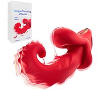 BeHorny Sex Toy Vibrating, Thrusting & Tongue-Licking Vibrator, App Control