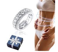 behound AVOVE TitanSpin Ring, Moissanite Spinner Magnetic Ring, Weight Control Magnetic Ring, anxiety ring for women (1 Pcs,6)