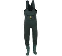 Behr "high-back" neoprene waders profile sole size 40-47 wading fishing pants