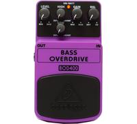 Behringer BASS OVERDRIVE BOD400 Authentic Tube-Sound Overdrive Effects Pedal,Pu