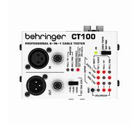 Behringer CABLE TESTER CT100 Professional 6-in-1 Cable Tester