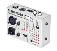 BEHRINGER cable tester test tone CT100 XLR / TS, TRS phones / MIDI / TT / RCA