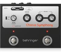Behringer CHORUS SYMPHONY Vintage ’70s Modulation Pedal with BBD Chorus and Vibrato Modes, Variable Input Range and Wide 3D Stereo Effect