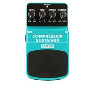 Behringer COMPRESSOR/SUSTAINER CS400 Ultimate Dynamics Effects Pedal, Green