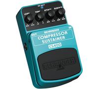 Behringer COMPRESSOR/SUSTAINER CS400 Ultimate Dynamics Effects Pedal,Green