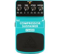 Behringer COMPRESSOR/SUSTAINER CS400 Ultimate Dynamics Effects Pedal, Green