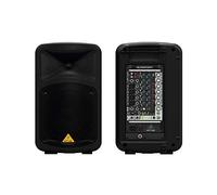 Behringer EUROPORT EPS500MP3 Ultra-Compact 500 Watt 8 Channel Portable PA System with MP3 Player, Reverb and Wireless Option, Black