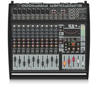 Behringer EUROPOWER PMP4000 1600 Watt 16 Channel Powered Mixer with Multi-FX Processor and FBQ Feedback Detection System