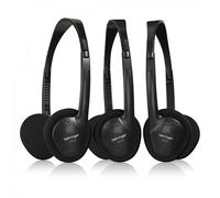 Behringer HO 66 Stereo Headphones 3 Pack