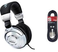 Behringer HPS3000 High-Performance Studio Headphones & Stagg SMC6 6 metre stand