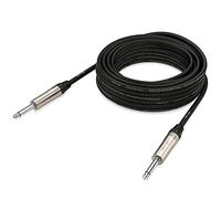 Behringer Instrument Cable - Guitar Cable - 1/4 Inch TS Male to 1/4 Inch TS Male - 10 m / 32.8 ft - Gold Performance - GIC-1000