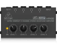 BEHRINGER MICROAMP HA400 DJ EQUIPMENT STEREO HEADPHONE MICRO AMPLIFIER HA400