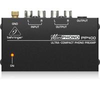 Behringer PP400 Ultra-Compact Phono Preamp for Turntables with RCA and TRS Outpu