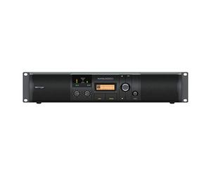 Behringer NX6000D 6000 Watt Class-D Power Amplifier with DSP acting as an ultra lightweight stereo audio amplifier and ultimate pa amp plus subwoofer amplifier for professional speaker amp setups