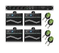 Behringer P24Hub StageConnect Hub Personal Monitor Mixing Bundle