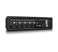 Behringer EUROPOWER PMP550M 500 Watt 5 Channel Powered Mixer with Klark Teknik Multi-FX Processor, FBQ Feedback Detection System and Wireless Option