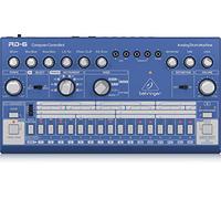 Behringer RHYTHM DESIGNER RD-6-BU Analog Drum Machine with 8 Drum Sounds, 64 Step Sequencer and Distortion Effects, Compatible with PC and Mac