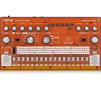 Behringer RHYTHM DESIGNER RD-6-TG Analog Drum Machine with 8 Drum Sounds, 64 Step Sequencer and Distortion Effects, Compatible with PC and Mac