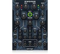Behringer SWORDS Dual Analog Multi-Mode Filter for Eurorack Synthesizers, Low-Pass, High-Pass, Band-Pass & Notch Filters for Sound Shapin